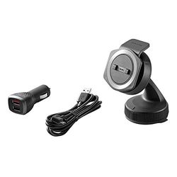 Soporte TomTom Rider para coche para todos los navegadores GPS de moto de TomTom, incluido el cable y el cargador dual de alta velocidad (consulte la lista de compatibilidad a continuación)