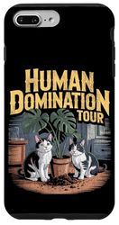 Human Domination Tour Cat Plant Kitten Plants Cat Lover Case for iPhone 7 Plus/8 Plus