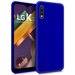 Custodia Cool silicone per LG K22 (blu)