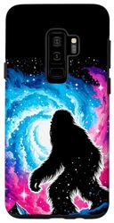 Galaxy S9+ Cool Cosmic Yeti Galaxy Graphic Space Art Case
