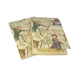 Juego de 2 cuadernos con bolígrafo de bola, formato 8,5 x 12,5 cm con tapa decorada y páginas neutrales, papel de alta calidad de 80 g y decoración en polvo de oro. Fabricado en Italia.