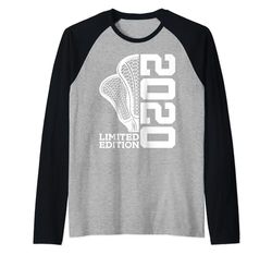 EDICIÓN LIMITADA 2020 LACROSSE 4º CUMPLEO Camiseta Manga Raglan