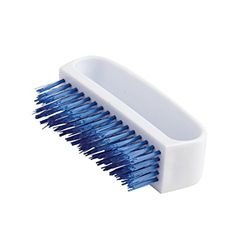 Jantex Nail Brush, Blue, Size: 7.5 cm, Strong Bristles, Nail Cleaning Brush, Colour Coded Cleaning, Ergonomic Handle, Professional & Home Use, L726