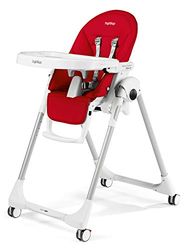 Peg Perego, Prima Pappa Follow Me, cadeira, cor vermelha