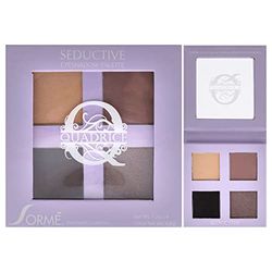 Sorme Cosmetics Quadrice Eyeshadow Palette - Seductive For Women 0.16 oz Eye Shadow