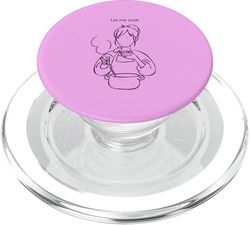 Let her cook PopSockets PopGrip para MagSafe