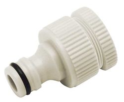 Aqua Control Adapter voor kraan met dubbele schroefdraad 1/2 inch en 3/4 inch binnendraad C2520