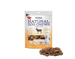 Frigera Lamslongblokjes 200g - Natuurlijke Hondensnacks, Rijk Aan Eiwitten, Gluten- en Graanvrij, Zonder Toevoegingen