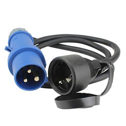 Unitec 47458 - tomada adaptador, 5 M, H07Rn-F3G2,5, 6A / 16A
