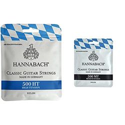 Hannabach 500Ht Corde Per Chitarra Classica & 500Mt Corde Per Chitarra Classica