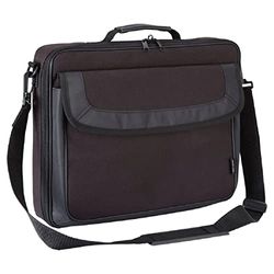 Targus Laptop Bag, Fits Laptop up to 16", Case for Travel and Business, Padded Shoulder Strap, Front Storage Pocket – Black