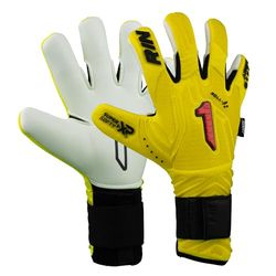 Rinat Väduren Nemesis Prime målvaktshandskar vuxen gul storlek 9