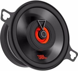 JBL Club 322F 2-vägs bilhögtalare set från Harman Kardon – 75 watt Pro ljud bilhögtalare boxning 87 mm, svart