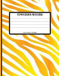 Composition Notebook: Animal Print College Ruled | Zebra Print Notebook | Animal Print Student Notebook