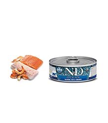 FARMINA ND CAT OCEAN LUBINA SARDINA Scatola 12 x 80 g (NDR)