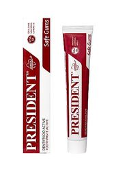 President DENTIFRICIO ACTIVE ad Attività Gengivale. Per gengive irritate, infiammate e parodontite. Azione sanitizzante astringente. RDA 50 - 75ml