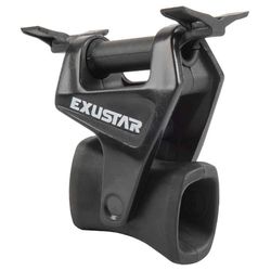 Exustar Guia de corrente, de nylon, adequado para 1 a 3 velocidades, unissexo para adulto, preto