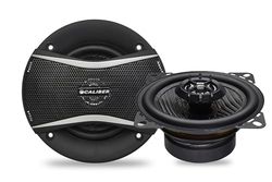 Caliber Auto Luidsprekerset 80W - 2-delige autospeakerset - Coaxiale luidsprekers - 40W RMS - Zwart - 10 cm