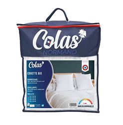 Colas Normand | lätt täcke 140 x 200 | ekologiskt bomullstäcke | återvunnen fyllning | fransk tillverkning