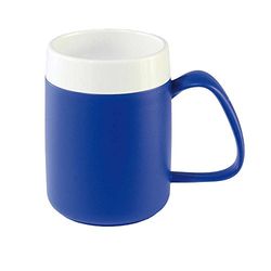 NRS Healthcare Blue/White Thermo Mug