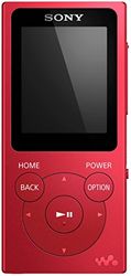 Sony Lecteur MP3 Walkman Sony NWE394R.CEW 8 Go avec radio FM - Rouge