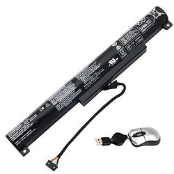 amsahr L14S3A01-05 Replacement Battery for LENOVO L14S3A01, 100-15 100-15IBY, L14C3A01 - Includes Mini Optical Mouse ()