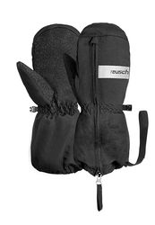 Reusch Moritz Mitten guanti caldi, antivento e traspiranti, muffole, guanti invernali per neonati, bambini, ragazze e ragazzi con pratica chiusura a zip