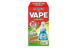 Vape, Ricarica Liquida Herbal, Protezione per 30 Notti, Efficace contro le Zanzare Comuni e Tigre
