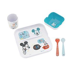 Badabulle - Juego de Vajilla Mickey
