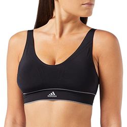 Adidas Sports Underwea Naadloze plunge beha voor dames, zwart, M