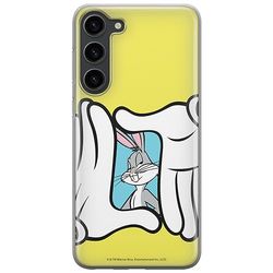 ERT GROUP mobiltelefonfodral för Samsung S23 originalt och officiellt licensierat Looney Tunes mönster Bugs 025 optimalt anpassad till formen på mobiltelefonen, fodral tillverkad av TPU-plast