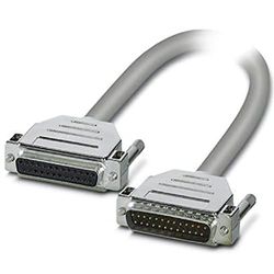 PHOENIX CONTACT Câble rond blindé CABLE-D25SUB/S/150/KONFEK/S - 1 x 25 broches - 1 x 25 broches - 1 x 25 broches - 1,5 m