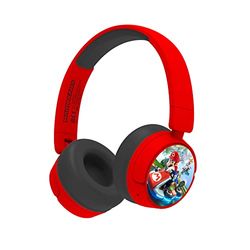 OTL Technologies MK0983 Mario Kart Cuffie Wireless Bambini - Rosso