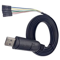 DSD TECH SH-U09G USB a TTL Cable serie FTDI FT232RL IC incorporado 1.8M / 5.9FT