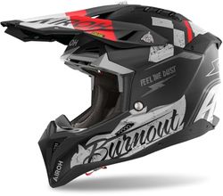 AIROH AVIATOR 3 BURNOUT MATT L