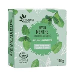 FLEURANCE NATURE MYDŁO PERFUMOWANE Mięta Pigułka 100gr, Standardowy, Pojedynczy