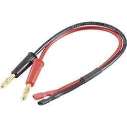 Modelcraft 208350 - Cable de carga para baterías de plomo (2 conectores banana y 2 conectores de batería de plomo) 25 cm, 2,5 mm² 20835