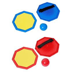 Sportcraft Sol57182 Sticky Mitts Catch Ball Set Unisexe, Blanc, Taille Unique