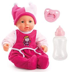 Bayer Design 94682AA Boneca - Hello Baby boneca bebé com acessórios, modelos / cores sortidas, 1 unidade