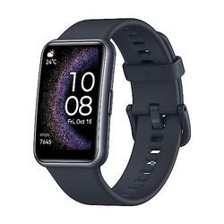 HUAWEI WATCH FIT SE Smartwatch for men women, iOS & Android, Up to 9 Days Battery Life- Fitness Tracker AMOLED Screen - Activity Tracker - Health Monitor & Sports Tracker - Black
