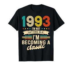 Divertido Vintage "Edición Limitada" Vintage 1993 Cumpleaños Camiseta