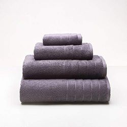 Sancarlos VETA Toalla, Algodón, Gris, TOCADOR