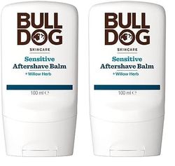BULLDOG SKINCARE - Sensitive After Shave Balm For Men Hydrates & Soothes 100 ml (Pack of 2)