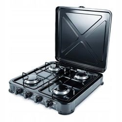 Promis KG400C płyta kuchenna Black White Countertop Gaz 4 stref(y)