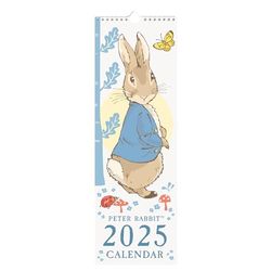 Calendario de pared delgado 2025 de Peter Rabbit