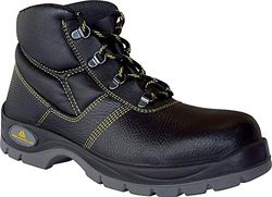 Delta plus calzado - Juego bota piel poliuretano negro talla 36(1 par)