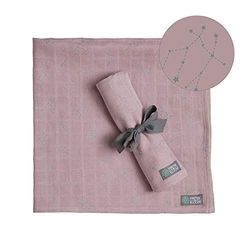Winter & Bloom Blanket Muslin 2-pack GOTS, 68 x 68 cm, Stella Pink
