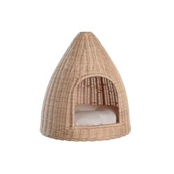 CAMA MASCOTA RATAN 45X45X57 NATURAL