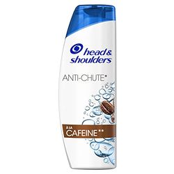 Head & Shoulders Shampooing Antipelliculaire Anti-Chute, à la caféine, Jusqu’à 100% des pellicules éliminées, Cliniquement Prouvé, Testé Sous Contrôle Dermatologique, 6x285ml