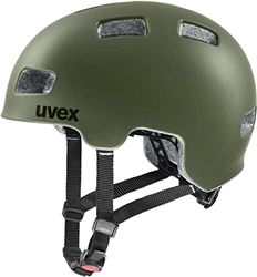 uvex hlmt 4 cc - lichte fietshelm voor kinderen - individueel verstelbare pasvorm - wasbare binnenvulling - forest matt - 51-55 cm